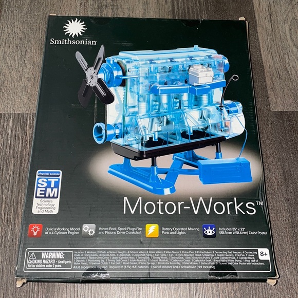 Smithsonian Motor-Works Advanced Science Kit Brand New - Picture 1 of 4